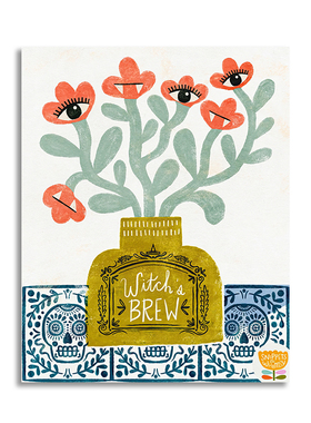 【一口价】插画师Abbie Rosie英文花朵客厅装饰画挂画复刻版画芯