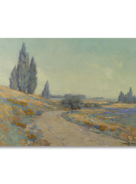 【特惠捡漏】格兰维尔•雷德蒙德复刻版画印象派风景装饰挂画画芯