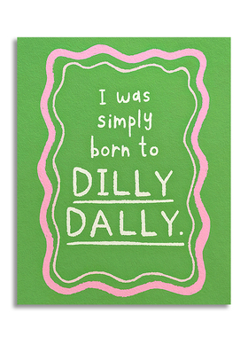 【一口价】插画师Abbie Rosie英文花朵客厅装饰画挂画复刻版画芯