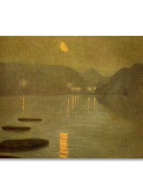 【特惠捡漏】格兰维尔•雷德蒙德复刻版画印象派风景装饰挂画画芯