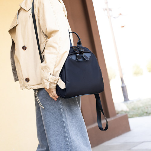 休闲旅游女双肩背包大容量时尚潮