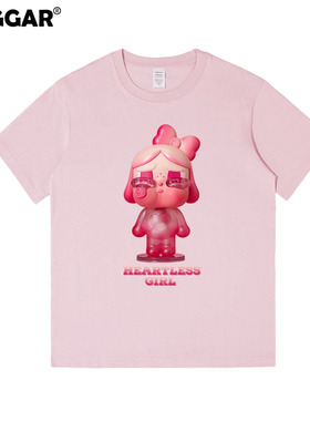 crybaby哭娃哭泣宝贝短袖t恤百搭卡通儿童套装裤衣服周边男女纯棉