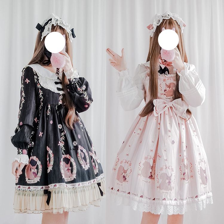 洛丽塔洋装可爱软妹裙Lolita萝莉学生甜美日系二次元公主连衣裙女