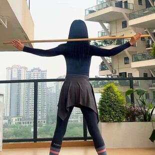 盘棍实木乌龙盘棍健身实木棍子长棍木棍拉伸棍白蜡杆棍棒武术棍藤