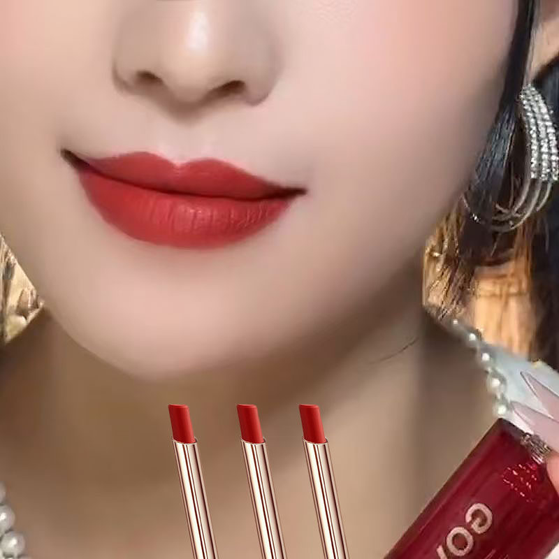 雾面口红持久哑光丝绒柔口红不易沾杯不易掉色显白新款滋润女