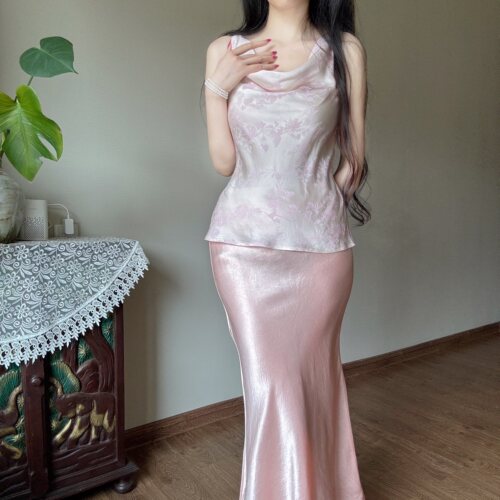 新中式国风吊带背心女夏季