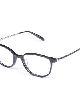 CHARMANT/夏蒙 正品 近视眼镜架眼镜框 CH10334 BK 黑色圆框复古