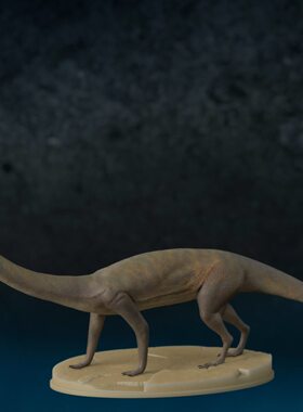 （0206）易道长颈原蜥，GK，模型，手办，摆件，3D打印，玩具