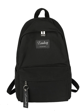 书包女初中生女生2025新款高颜值大容量学生高中双肩8535-1