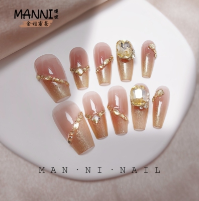 法式高级感ins风穿戴甲拍照爆闪