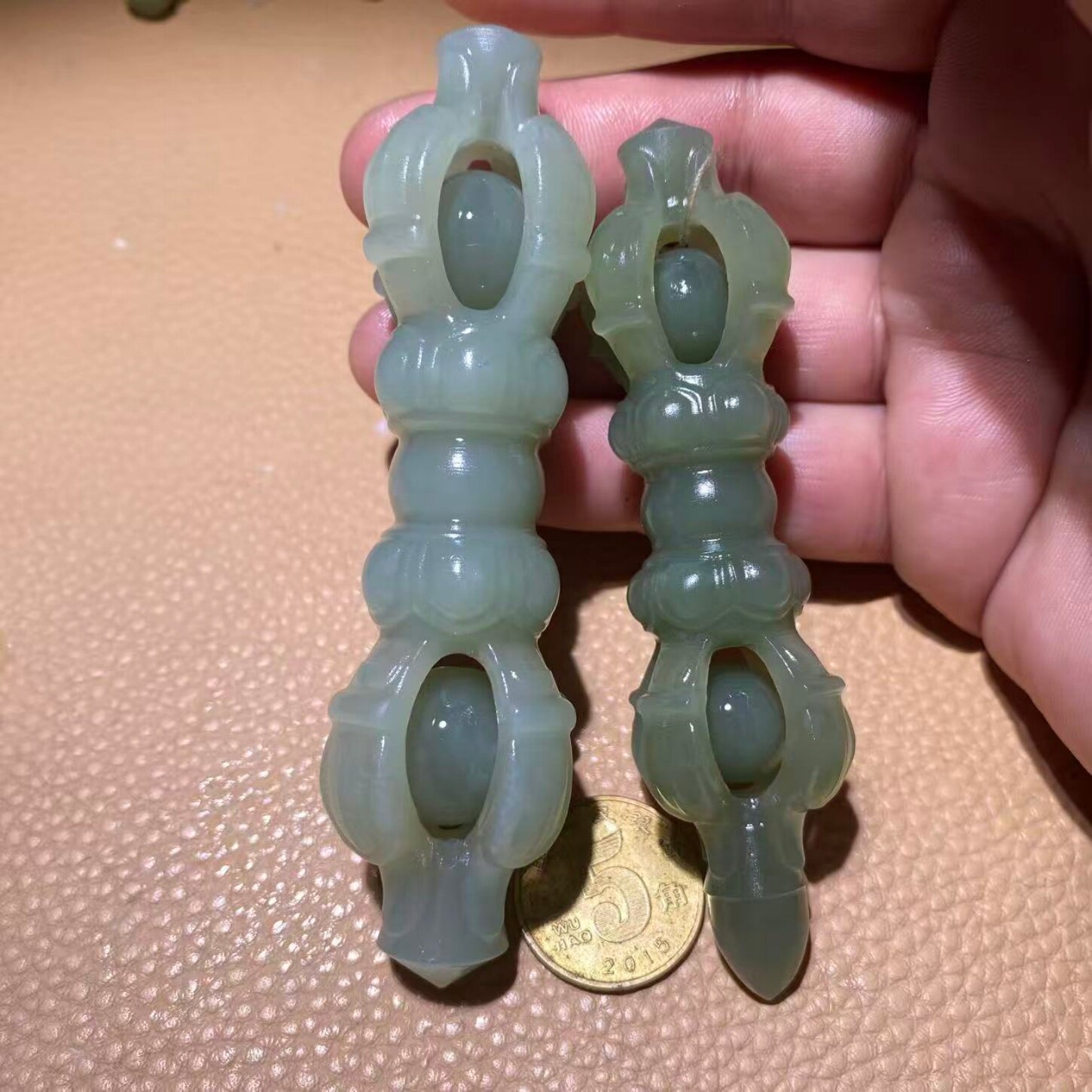 半手工纯天然和田玉无科技
