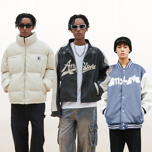 A11SLAVE秋冬外套格子衫棉服棒球服自选福袋美式高街男女情侣2025