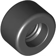 兼容 小颗粒30028零配件14.6x9mm小轮胎光滑宽胎玩具