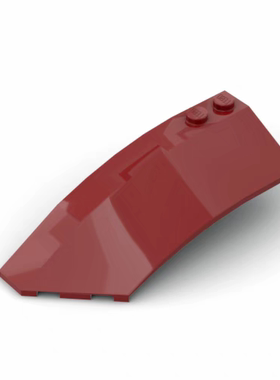 MOC 41750 小颗粒拼插积木散件兼容乐高配件 3x8x2楔形件(左)