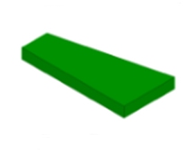 兼容乐高积木零件 2x4楔形光面右  NO.D175B