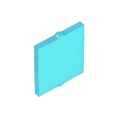 兼容60601国产积木MOC科技零配散件窗玻璃1x2x2