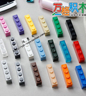 【万格】拼装益智塑料儿童积木 3066高1*4孔 3010 NO.53