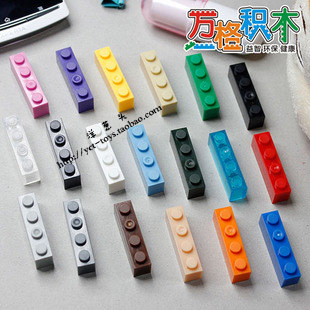 【万格】拼装益智塑料儿童积木 3066高1*4孔 3010 NO.53