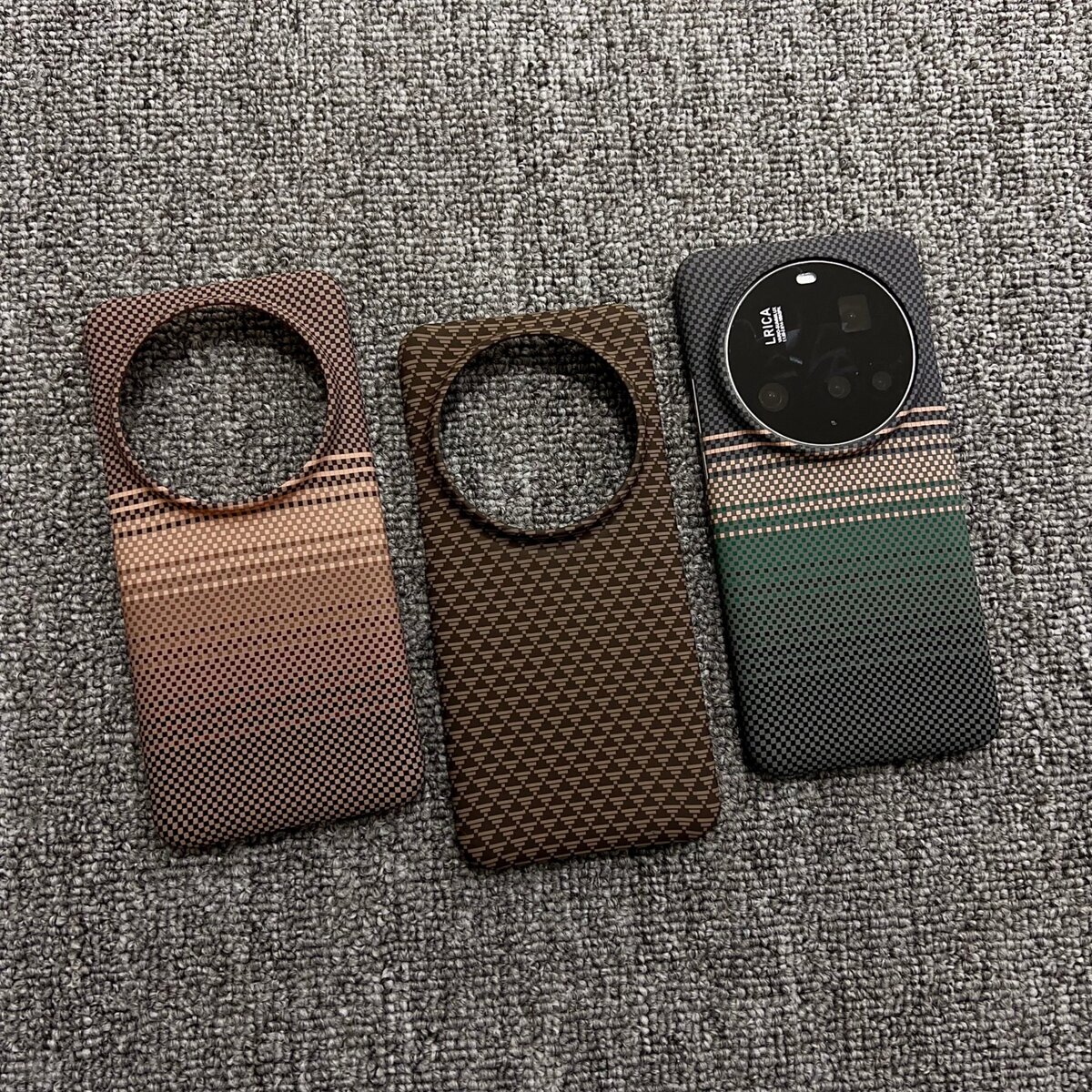 底田适用小米15Ultra磁吸手机壳凯夫拉纹小米15pro大孔半包碳纤维纹15Ultra磨砂散热保护套简约情侣