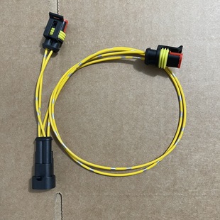 汽车灯泡防水插头 一分二线 Amp 2孔