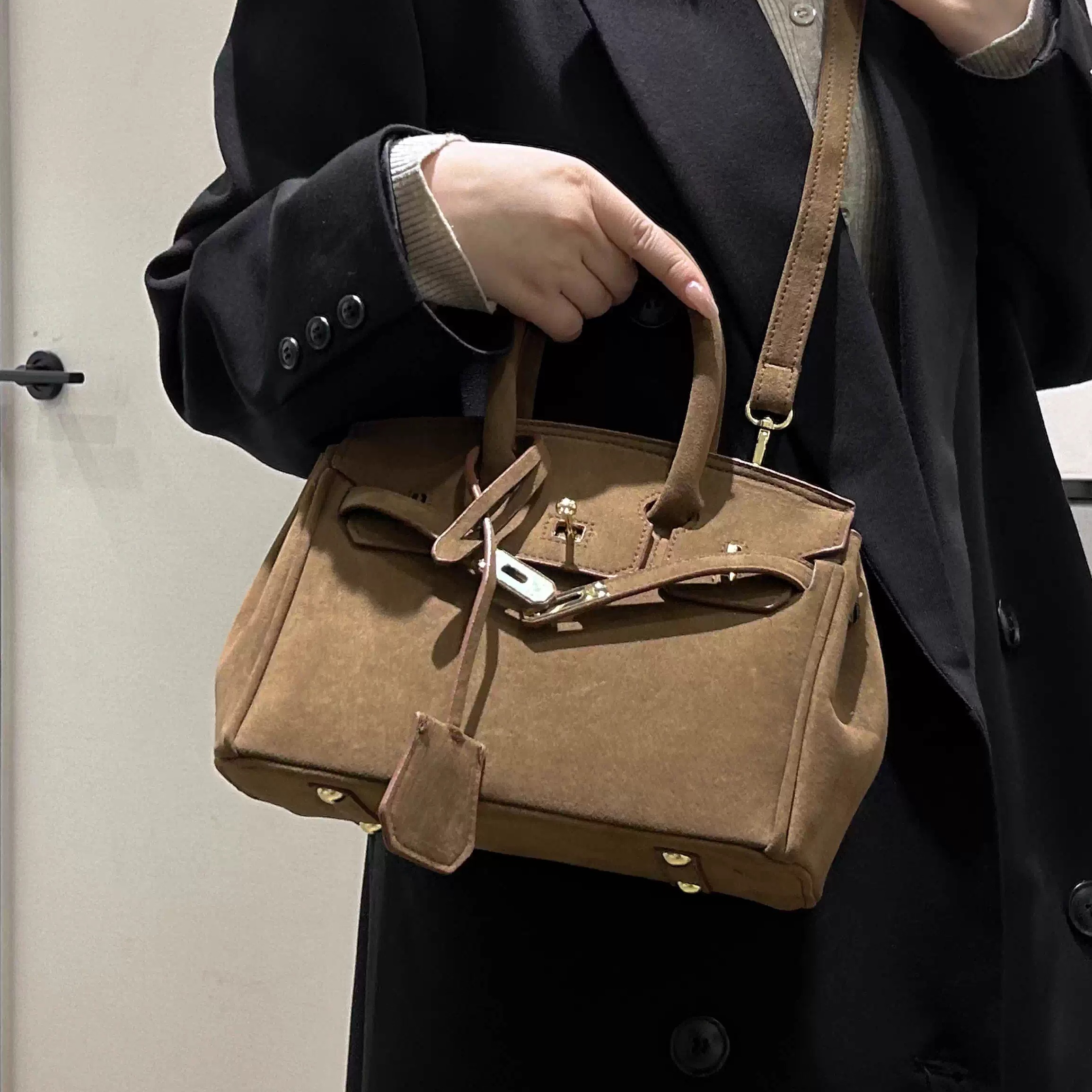 斜挎包高级感女士手提包