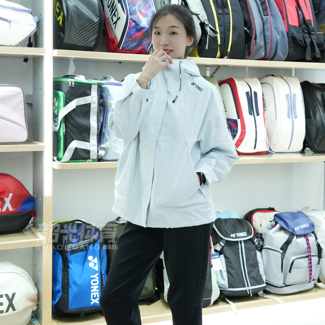 YONEX尤尼克斯羽毛球服yy外套长袖上衣男女款运动190034/290034