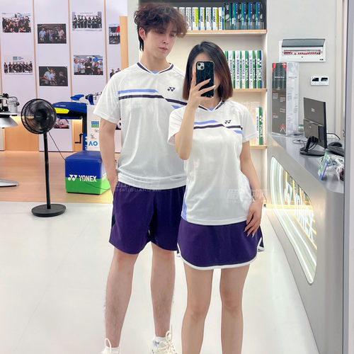 新款尤尼克斯YONEX夏季速干羽毛球训练服短袖T恤110394BCR