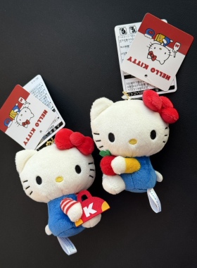 【现货秒发】日本正品Nakajima70年代复古限定hellokitty毛绒挂件