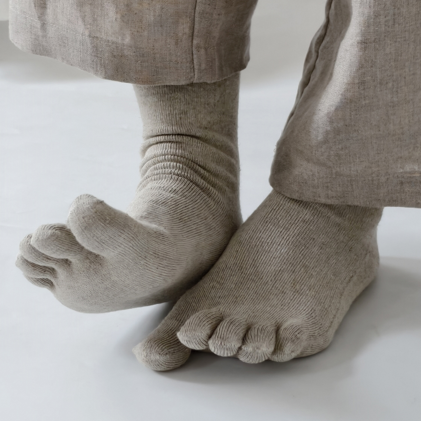 汉麻棉五指袜瑜伽透气