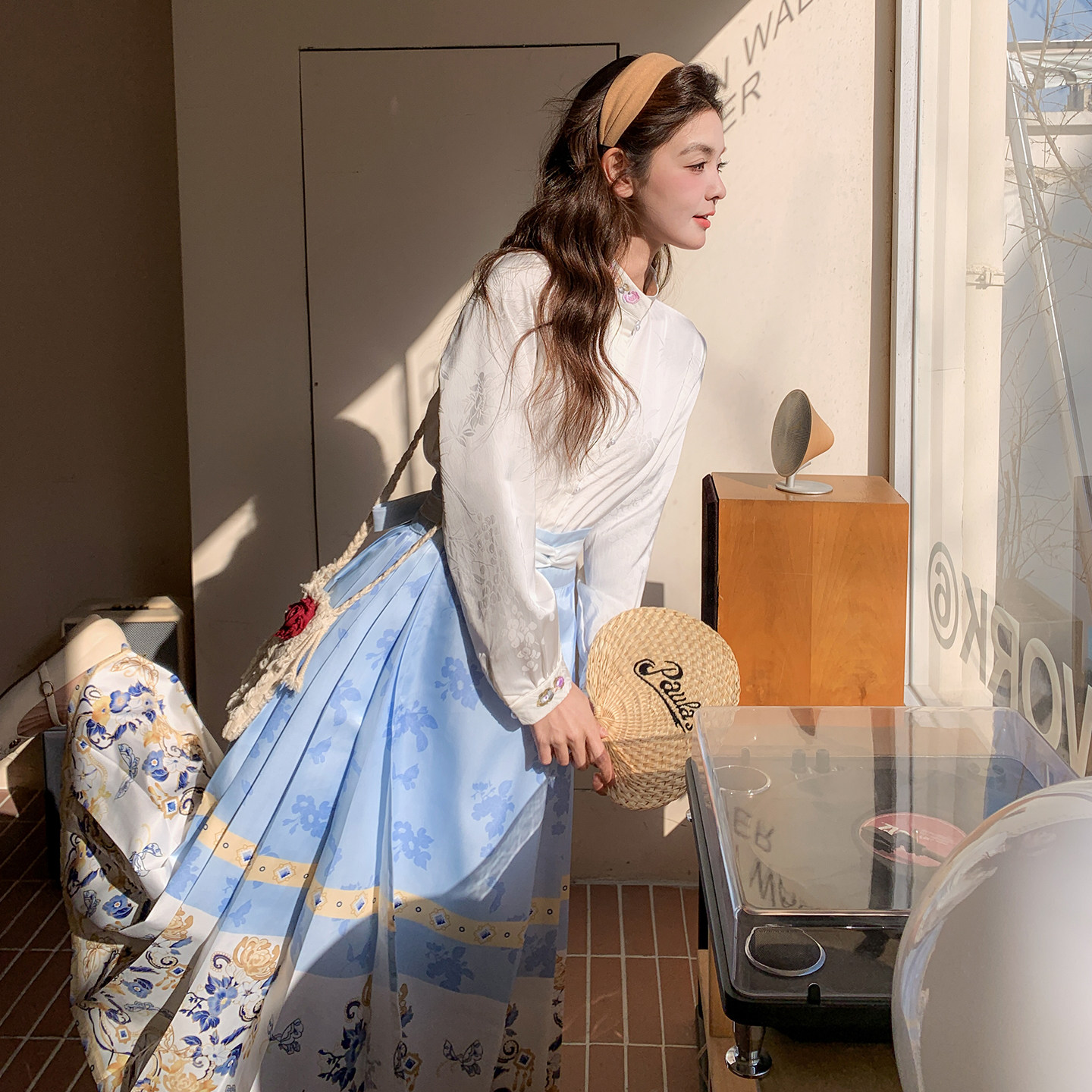 2026现货新中式汉服套装女两件套282-8208-P185-K265，女装汉服，浙宝282