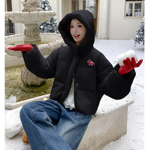 现货+2026冬韩版甜美面包加厚短款羽绒服282-B9909-P205-K315图片