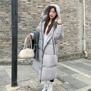 现货长款新标90白鸭绒羽绒服女282-9803-P400-K615图片