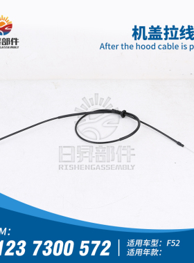 适用宝马X1 F49 E84E90机盖拉线3系318I320I330I316I引擎盖拉线