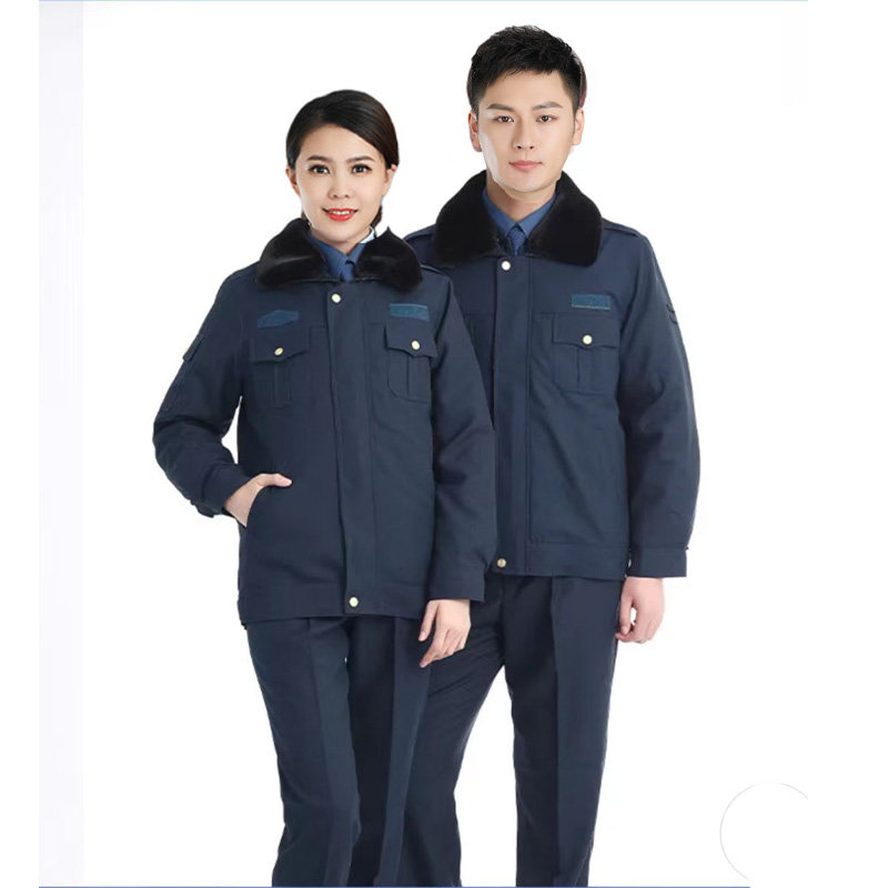 厂家直销老款交通路政夹克棉服高速收费员工作服检测站服装