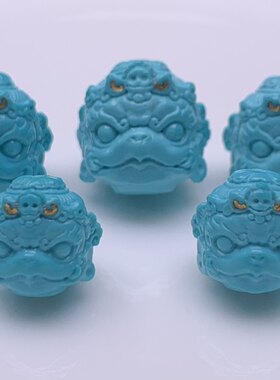 湖北天然原矿三无绿松石 南红玛瑙文玩饰品雕刻大鹏鸟萌宠系列
