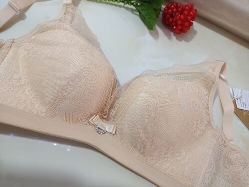露蒂诗正品无钢圈小胸内衣中厚款精油杯舒适肤色夏季文胸75A80A