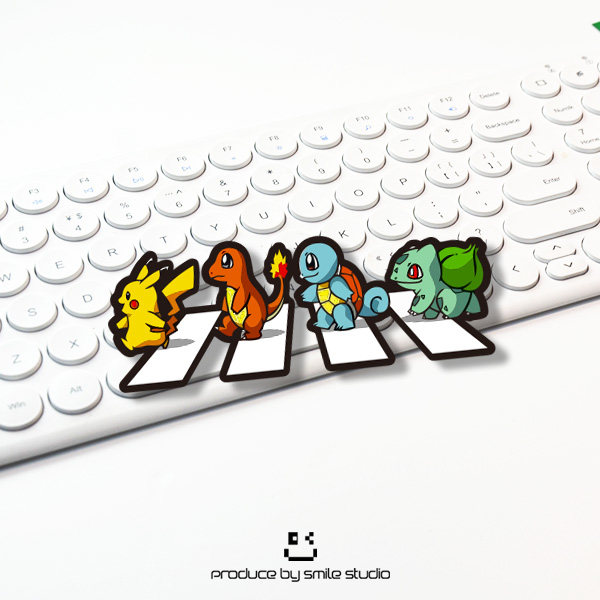 搞笑卡通排队人行道趣味反光车贴创意汽车摩托电动车划痕防水贴花