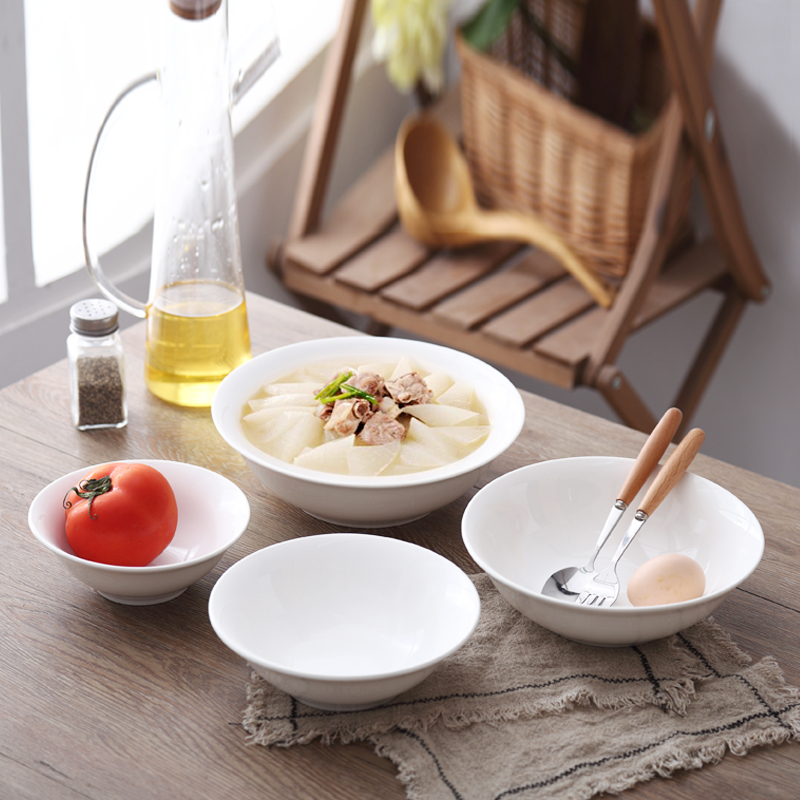 家用米饭碗大汤碗泡面碗陶瓷斗碗
