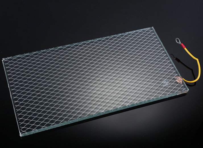 防爆帝国中置柜配屏蔽网玻璃 夹丝玻璃 防爆玻璃