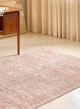 寻由软云织梦民族风地毯轻奢客厅卧室床前地毯中古美式耐脏可机洗