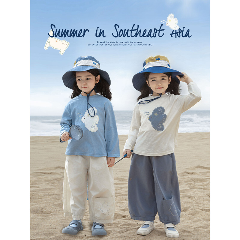 幼悠 女童卡通贴布绣花T恤春季童趣可爱弹柔透气罗纹圆领休闲上衣,童装/婴儿装/亲子装,T恤,淘宝优惠券,粉丝福利购,淘宝优惠卷