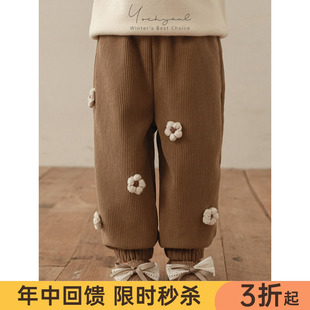 幼悠女童立体钩花动物刺绣毛衣冬季元气可爱罗纹织边插肩袖上衣潮