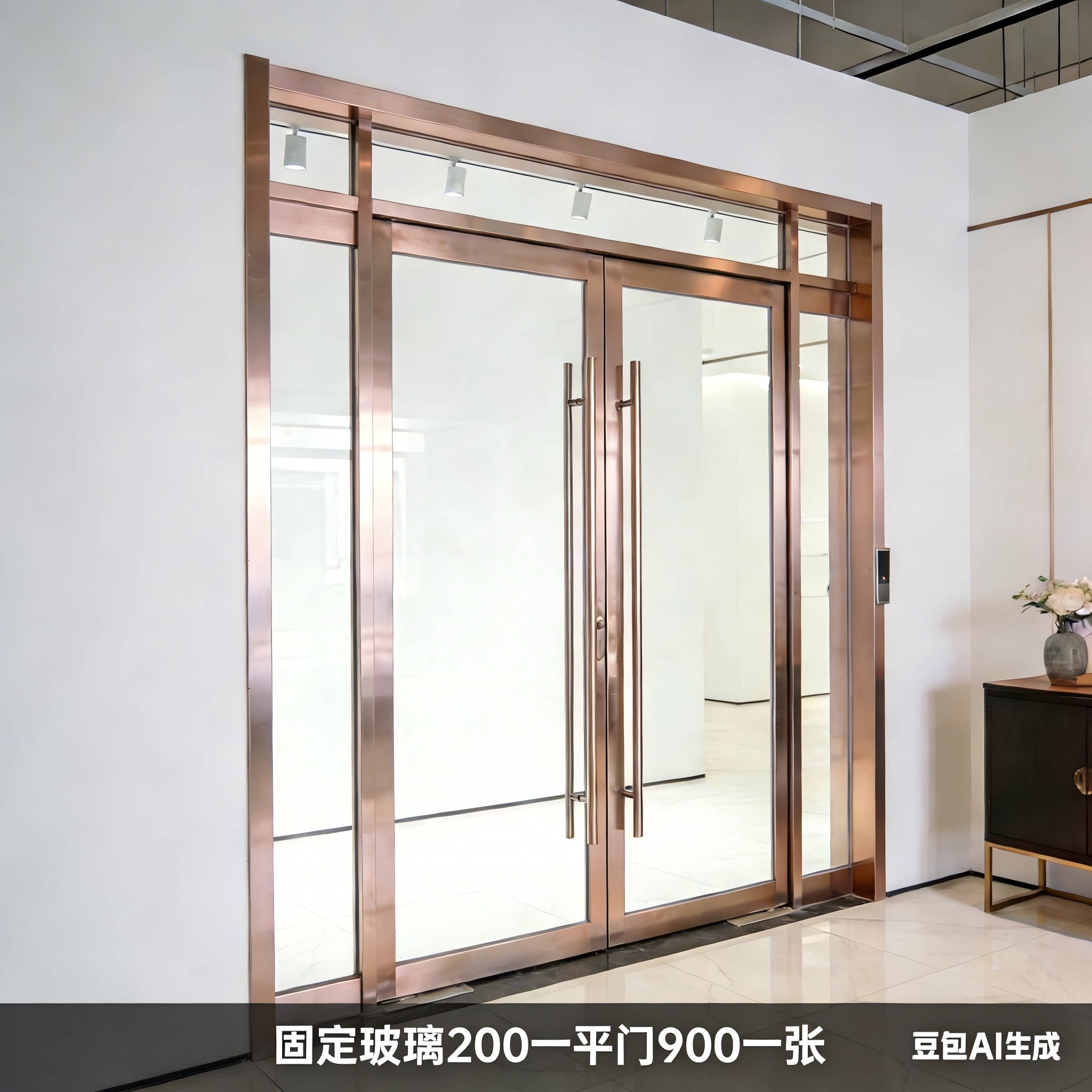 办公室入户门上门量尺包安装