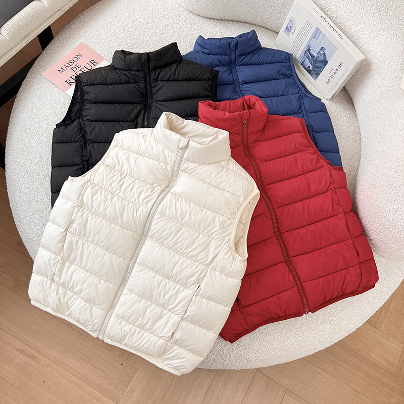 童装！男女童！空气棉服背心！立领保暖马甲可机洗25秋冬款478124