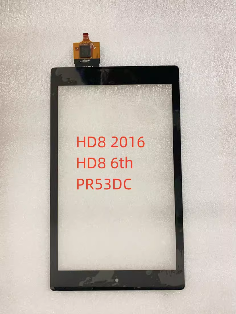 适用8寸亚马逊Kindle HD8 2016 HD8 6th Gen PR53DC触摸屏外屏