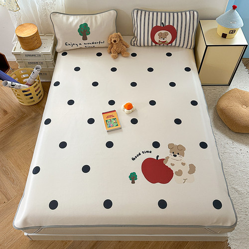 冰丝凉席2025新款ins卡通