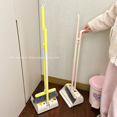 夹缝扫把簸箕组合套装家用2026新款折叠笤帚扫地清洁神器魔术扫帚