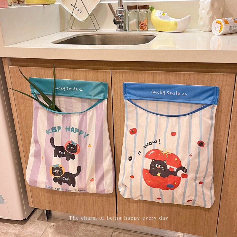 厨房挂式收纳挂袋门后