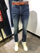 牛仔裤 新克雷格男士 2022夏季 弹力小直筒男装 商场同款