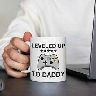 创意游戏手柄白色陶瓷马克杯咖啡茶水杯子送给游戏玩家的